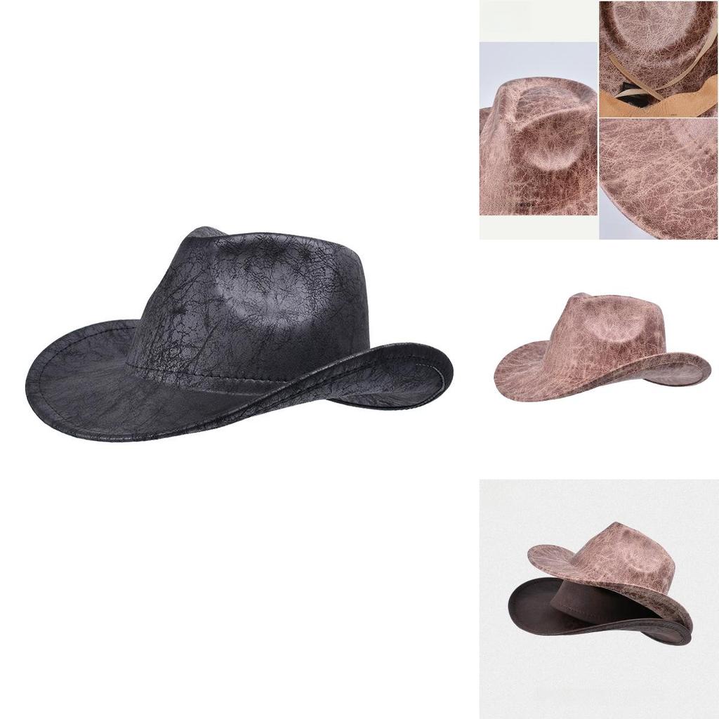 Western Cowboy Hat For Men With Sun Protection And Breathability For Outdoor Activities