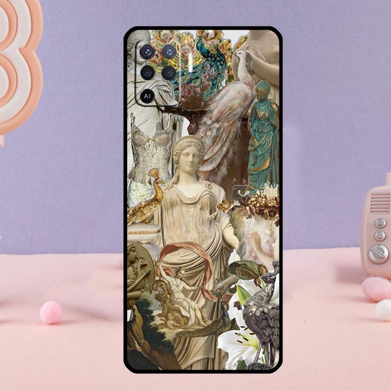 Greek mythology digital Phone Case For Oppo A80 A60 A40 A94 A54 A98 A78 A18 A38 A58 A16 A76 A96 A17 A77 A74 A57S A15