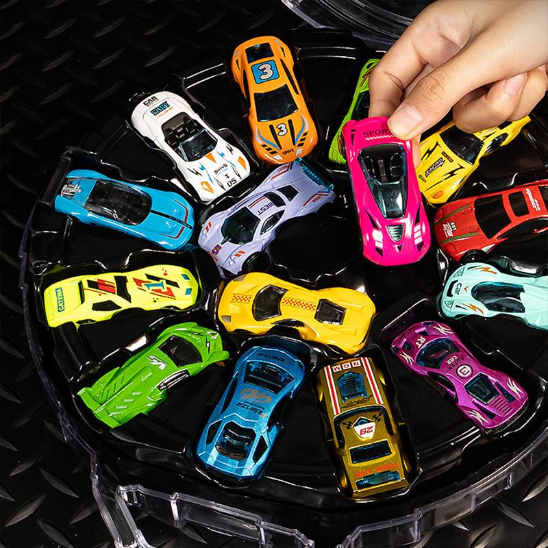 Mini Back Force Car Model, Baby Interactive Fall-resistant Car, Sliding Simulation Car Toys