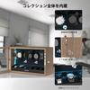 DUKWIN Uhrenbeweger mit 6 Wicklern und 6 Aufbewahrungsmöglichkeiten, automatischer Uhrenbeweger, Uhrengehäuse, japanischer Mabuchi-Motor mit LED-Licht, Luxus-Aufbewahrung