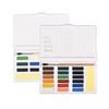 Xiongshi Portable Solid Watercolor Set - 12 or 24 Transparent Colors for Art Painting