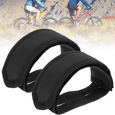 Bicycle Pedal Straps Nylon Toe Clip Foot Strap Belt Adhesive Bicycle Pedals Fixed Gear Road Bike Parts MTB Accessories