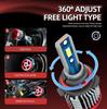 2PCS Super Brightness Car Lamps H13 Hi Lo Beam Headlight Perfect Beam Pattern 20000LM 110W CSP Chips LED Built-in Drive Bulbs