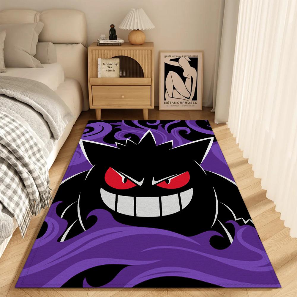 

Fashion Entrance Mat Living Room P-Pokemon Rugs Decoration G-gengar Balcony Super Absorbent Bathroom Rug Doormat Front Door Bath 40x60cm