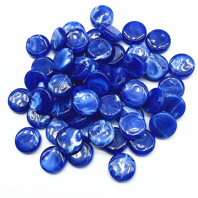 20pcs 15mm Imitation Natural Stone Beads Oval Shape Acrylic Beads for Jewelry Making DIY Handmade Earring Accessories