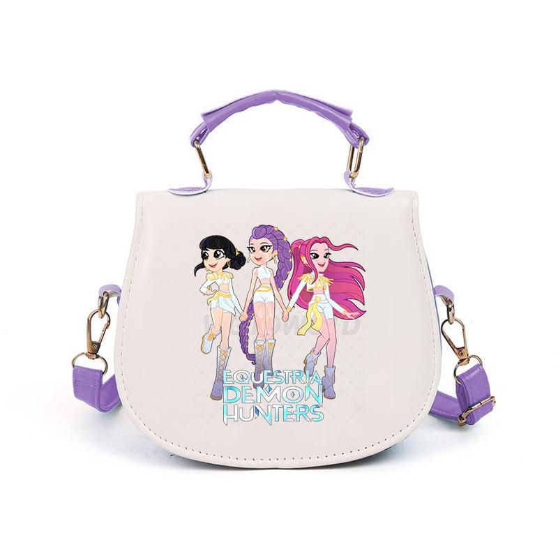 Mädchen Kpop Jäger Derpy Rumi Zoey Mira Bedruckte Schultaschen Kinder Freizeit Schultertaschen Crossbody Bags