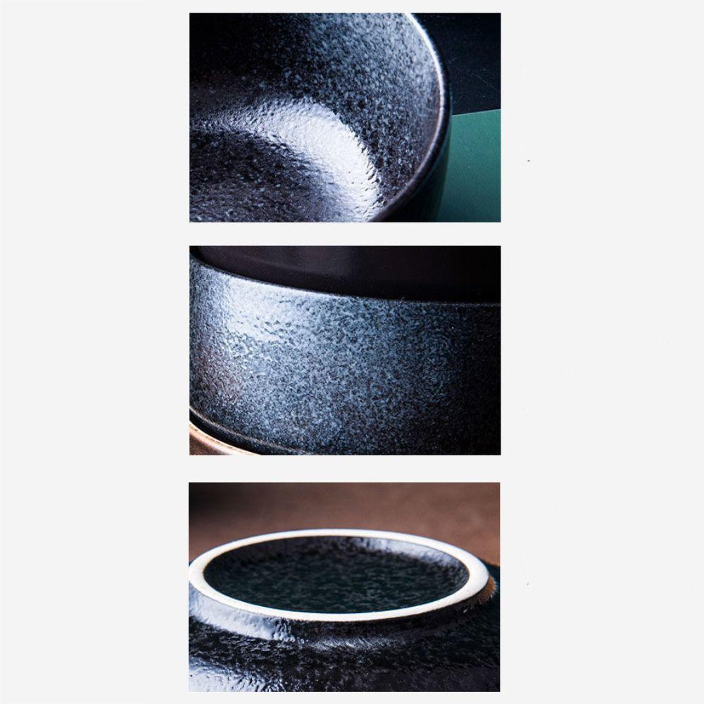 Retro Instant Noodle Bowl Japanese Style Rice Bowl Delicate Ceramic Ramen Bowl  Household