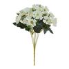 Fake Flower Useful Anti-fade Clear Texture Simulation Flower DIY Bridal Bouquet 6 Forks Artificial Cherry Blossom Artificial Flower