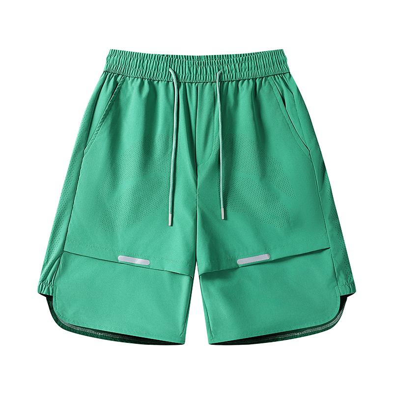 Summer Men's Loose Straight Leg Casual Sports Ice Silk Pants