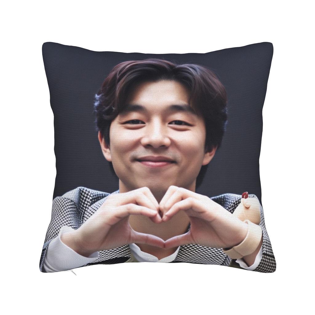 Gong Yoo Pillowcases Morden Pillow Case For Sofa Bedroom Home Decor Comfy Pillow Cover