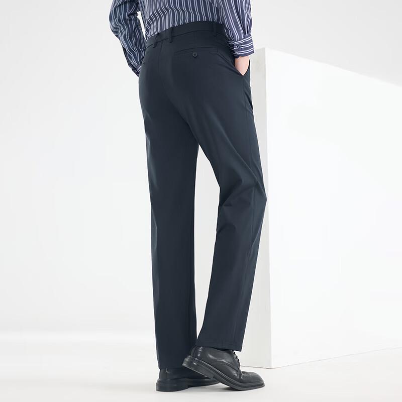 Men's Business Casual Straight-Leg Trousers FMLF9156