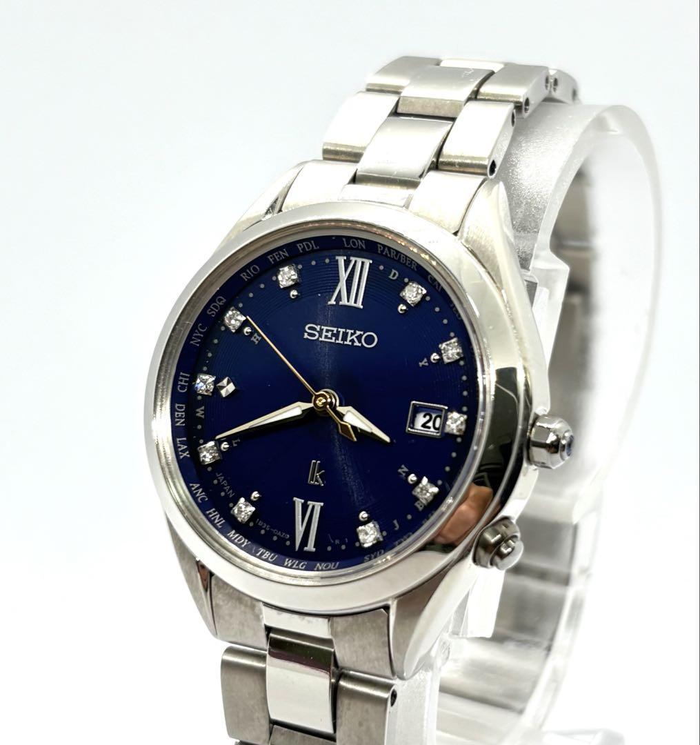 

[USED] [Limited Edition] Seiko Lukia Radio-Controlled Solar Titanium SSQV071