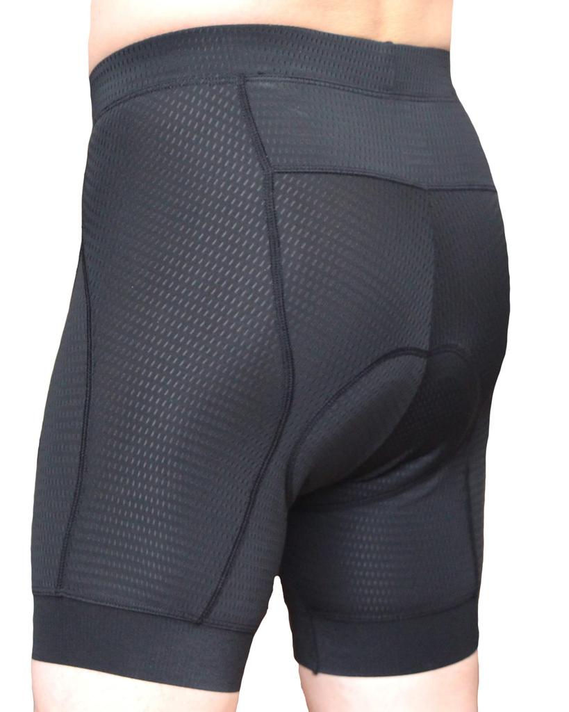 Welkruz Cycling Inner Pants for Men with Gel Pads for Road Cycling Cycling Cycling Bicycles, Bikes, Pants, Jerseys, Wear, WL-BB063 (Black, XL)