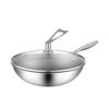 Debao 32CM 304 Stainless Steel Wok