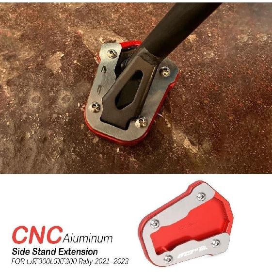 Motorcycle Side Stand Pad for H&ONDA CRF300L CRF300 CRF 300 L 300L Rally 2021 2022 2023 Motorcycle Foot Side Stand Enlarger Extension Kickstand Plate