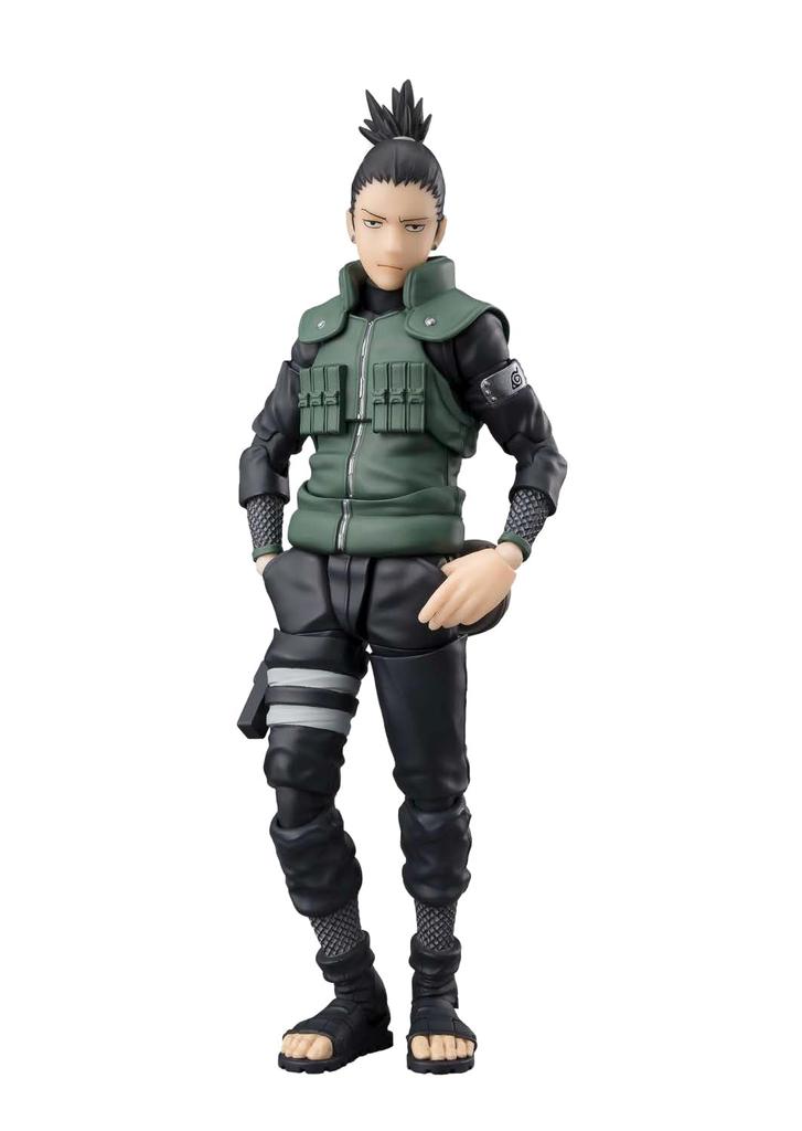 TAMASHII NATIONS NARUTO Shippuden Mozek Nara Shikamaru, který vidí deset pohybů Přibližně 145 mm malovaná pohyblivá figurka SHFiguarts -Vpřed- PVC&ABS