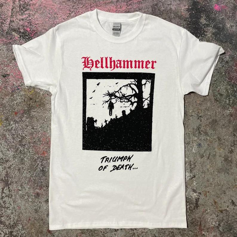 Vintage Hellhammer Shirt tour Concert Unisex Adult S to 5XL Unisex T-Shirt XXXL