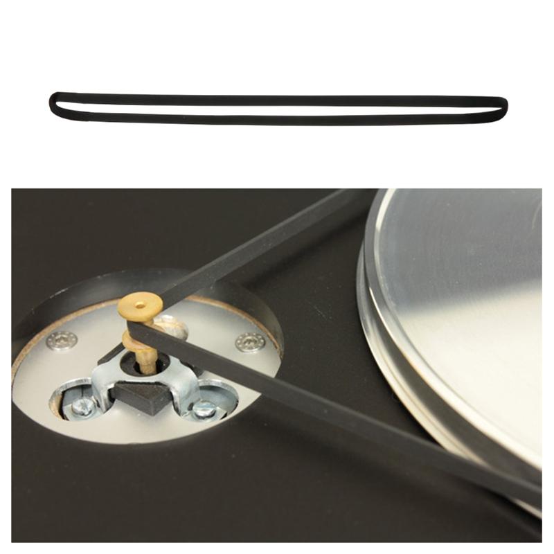 2 buc 627mm x 5mm x 0.6mm Curea Largă Plată pentru Aparat Casetofon Asortată Curea Comună Recorder Repetor Curea de Cauciuc