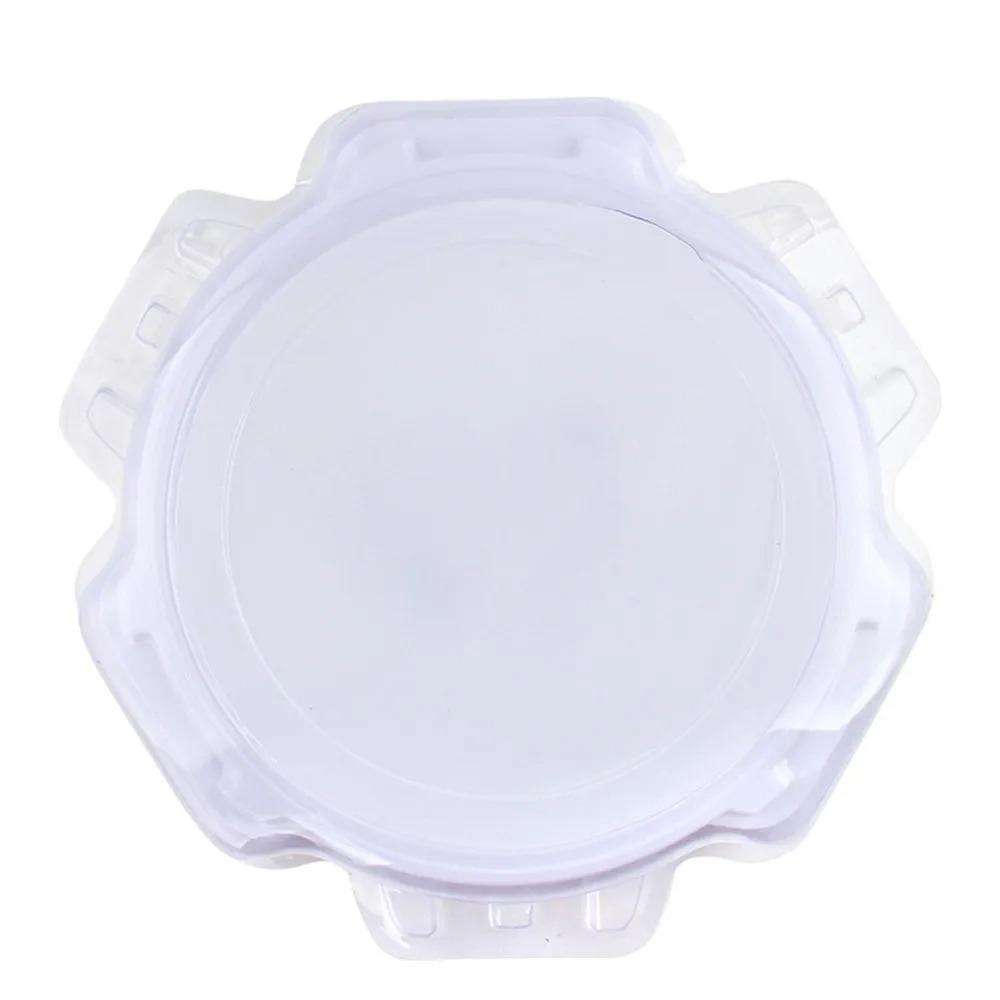 White Spinning Top Board Large Battle Arena Portable Gyro Spinning Top  Kid Gift