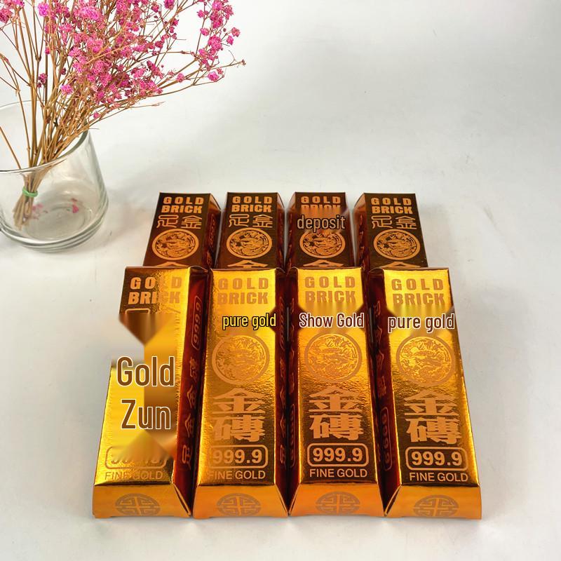BRICS Joss Paper Gold Bars for Ancestor Worship and Qingming Festival Rituals
