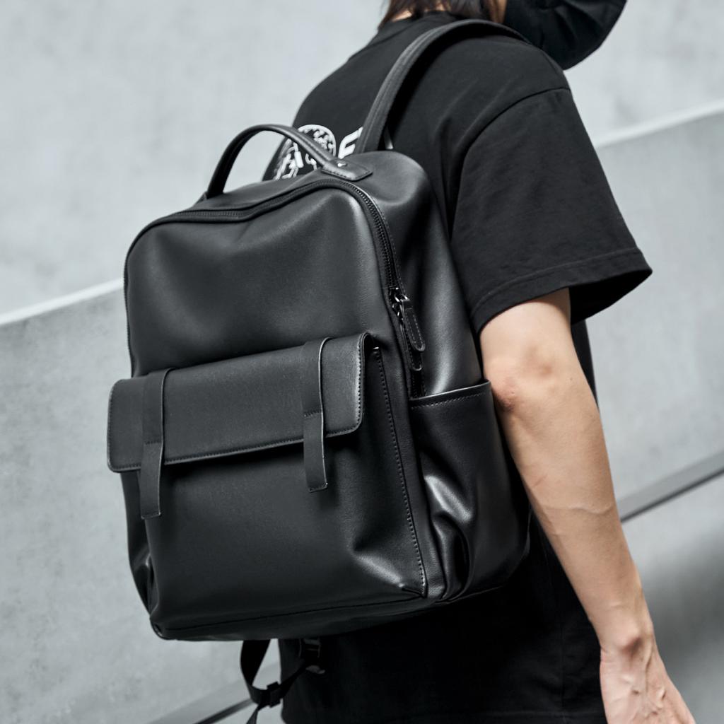 Men's Backpack with Large Capacity for Business Commuting, Multi-functional Computer Bag, Casual and Simple Schoolbag
