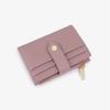 Nuova Moda Portafogli da Donna con Figura a Croce PU di Alta Qualità Corto Portamonete per Contanti e Monete Porta Carte da Donna Pochette Borsa per Soldi Regalo Sorpresa per la Fidanzata