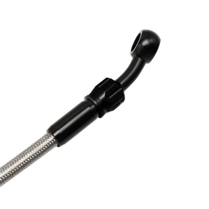 Car Cnc Aluminum An3 Brake Line Fluid Quick Release Connect Fitting Adapter Kit