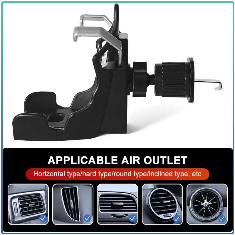 Car Air Vent Phone Mount Universal Shockproof GPS Clip Smartphone Stand For Nismo Nissan Juke Tiida Teana GTR 350Z 370Z 240SX