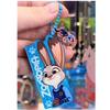 Disneys Zootopia Nick Wilde Judy Hopps Double Sided Acrylic Ruler Ruler Keychain Schoolbag Charm Stationery Merchandise