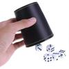 1 Piece Dice Cup High Quality PU Leather Stable Sturdy Comfortable Hand Feeling Dice Cup Tool For Board Games