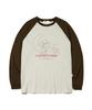 ESCAPEFROM Look At The Star Print Long Sleeve Brown
