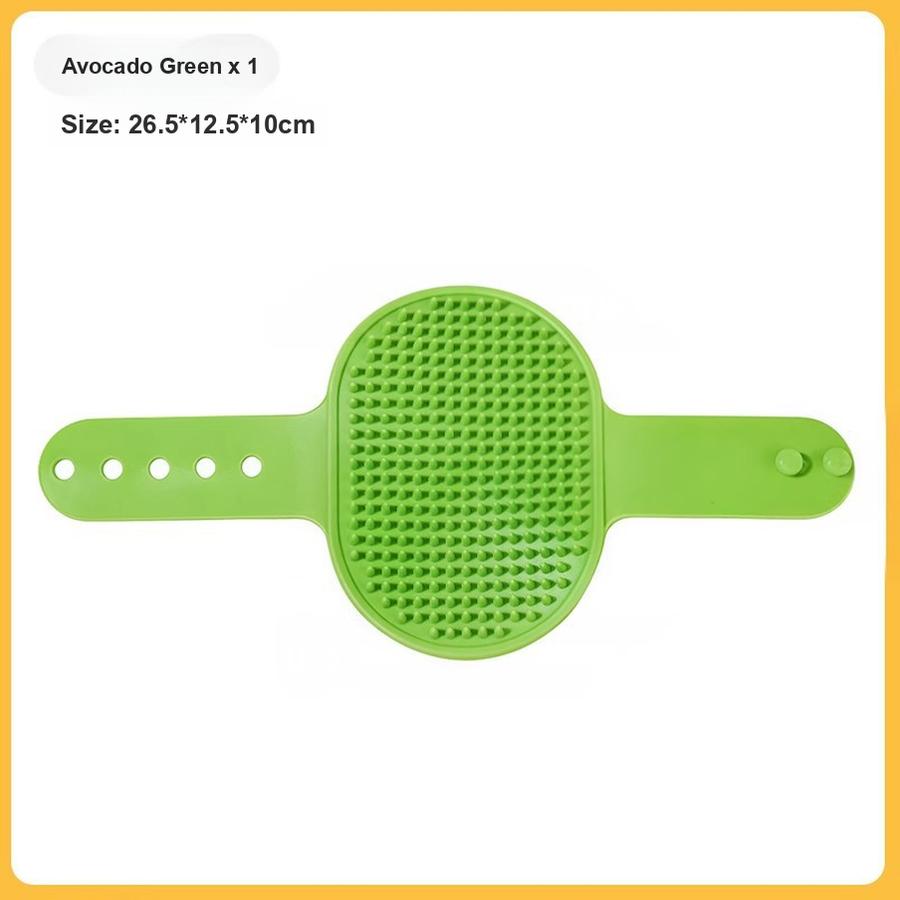 Cat Scratcher Toy with Massage Brush - Wall Corner Furniture Leg Binding Silicone Pet Grooming Relief Boredom Toy