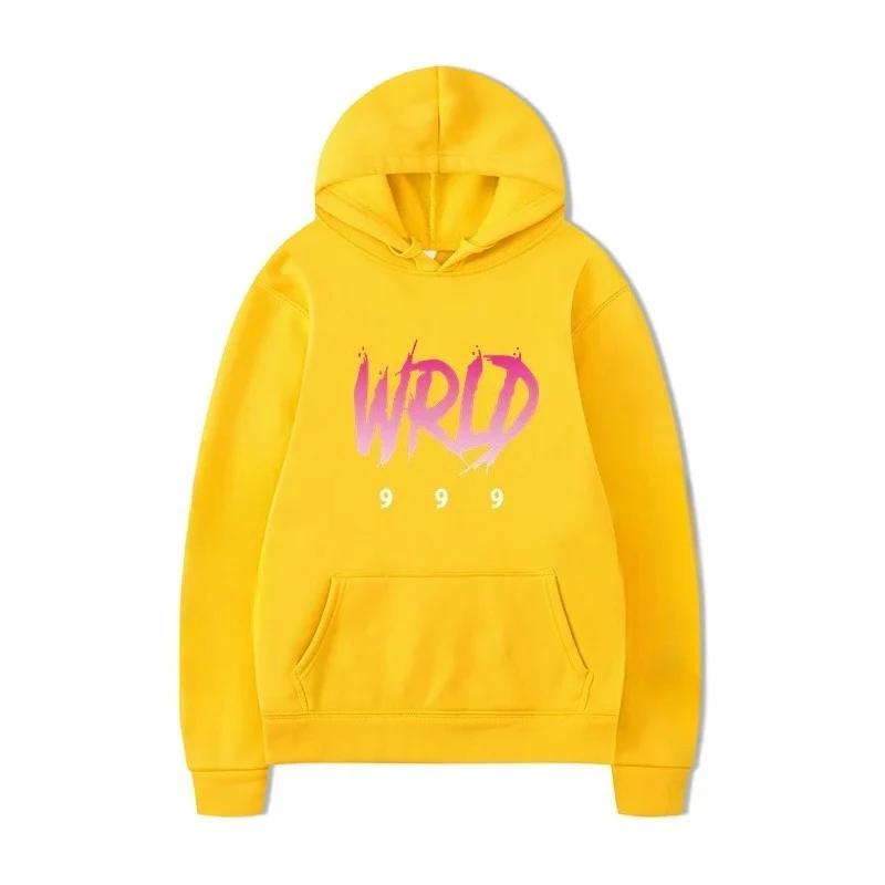 Men's Fashionable Hoodie American Singer Juice Wrld Pattern Casual Print Men's Hoodie Comfortable High-quality Top