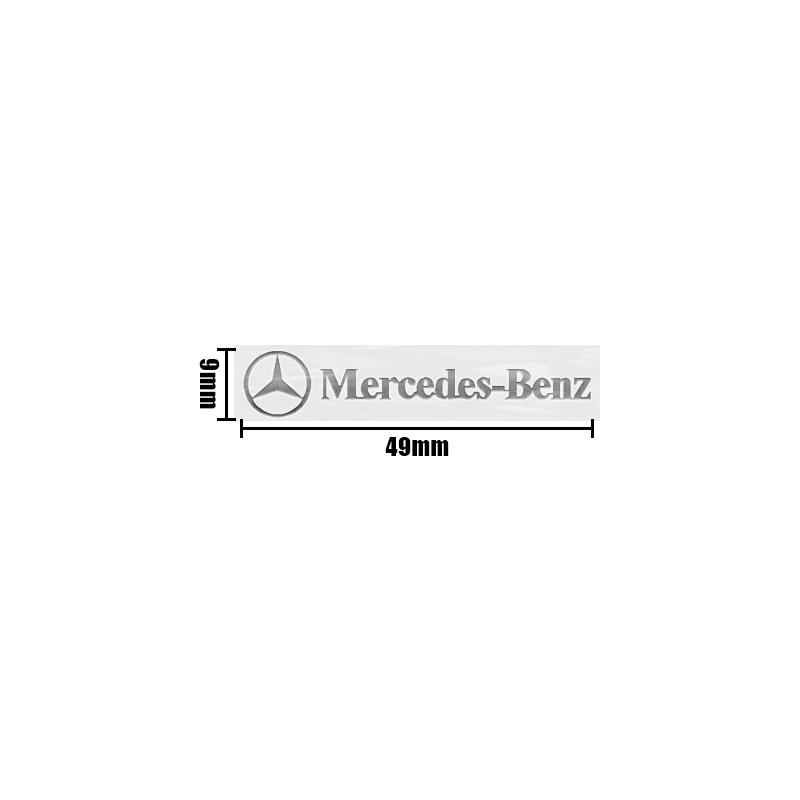 3D Metal Emblem Sticker Car Styling Interior Decoration Decals For Mercedes Benz Brabus Maybach W204 GLC CLA GLK W205 W203 W206