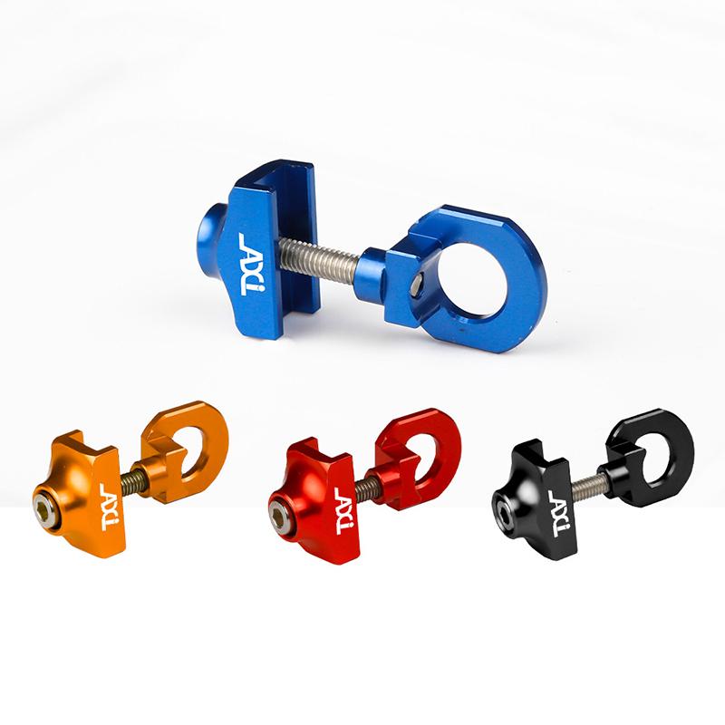 1Pcs Single Speed Bike Chain Tension Adjuster Bicycle Chain Tensioner Folding Fixed Gear Bike Chain Adjuster Bicycle Accessories