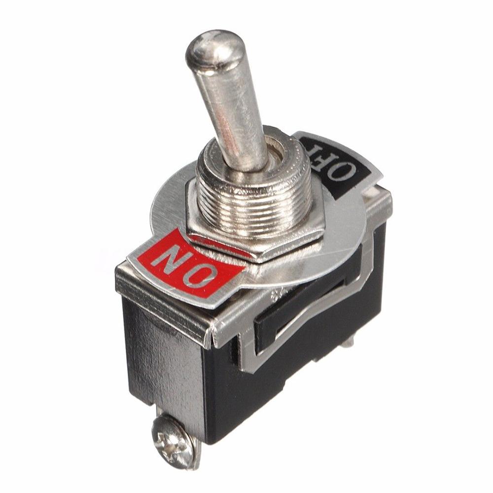1PCS DIY Toggle Switch ON-OFF 2Pin 2 Position Latching KN3C-101 6A/250VAC 10A/125VAC Power Button Switch Car