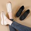 Platform Shoes Women's Sneakers 2025 New Single Shoe Wedges Casual Shoes Woman Lace Up Anti Slip Casual Shoes Zapatos De Mujer