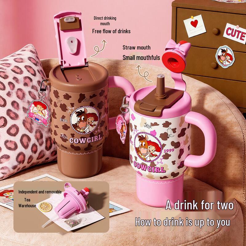 germ Toy Story Jessie 750ml Stainless Steel Dual-Drink Tumbler