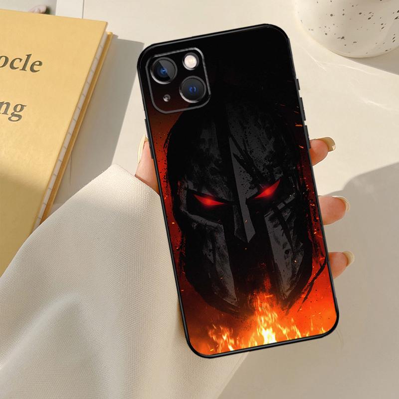 Spartan Phone Case For iPhone 13 12 11 14 15 16 Pro Max Case For iPhone XR X XS Max Plus Coque Capa