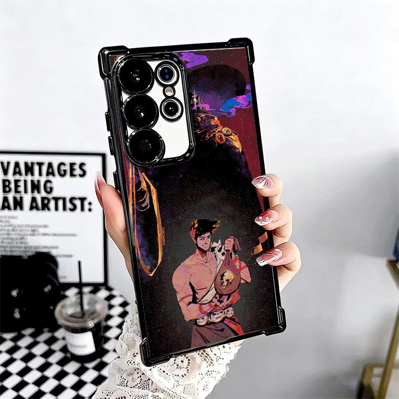 H-Hades A-Action Soft Phone Case For Samsung Galaxy S26 Ultra S25 Edge S24 FE S23 Plus S22 S21 + S20 Plating Anti-Fall Fundas