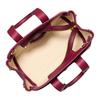 MICHAEL KORS ROMEE detachable shoulder strap cowhide shoulder crossbody handbag mini women's mulberry red