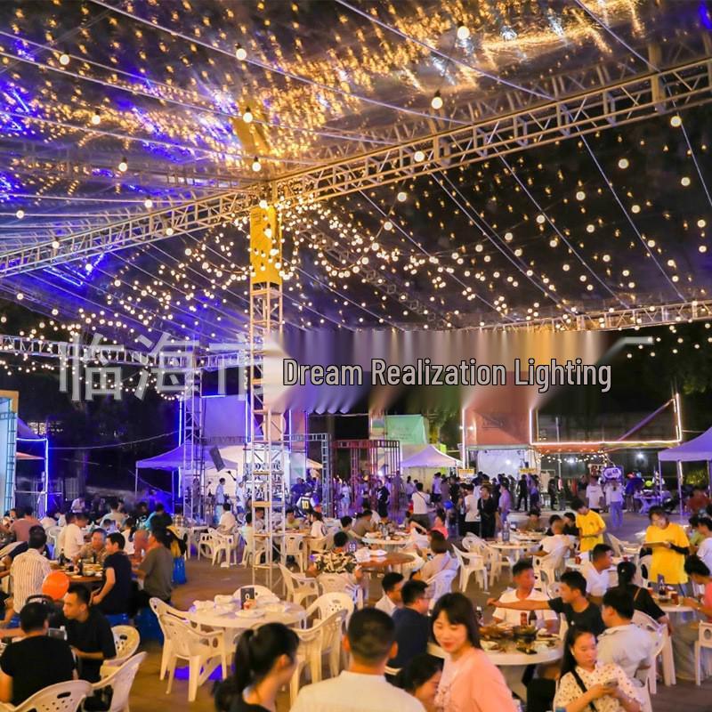 Outdoor Waterproof Solar LED G50 Bulb String Lights