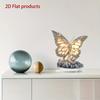 Elegant Acrylic Bohemian Butterfly Desk Decoration, Perfect for Home, Office or Bedroom Atmosphere