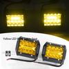 4'' LED Work Light Bar Spot Pods Fog Lamp Assembly Offroad Driving Truck SUV ATV