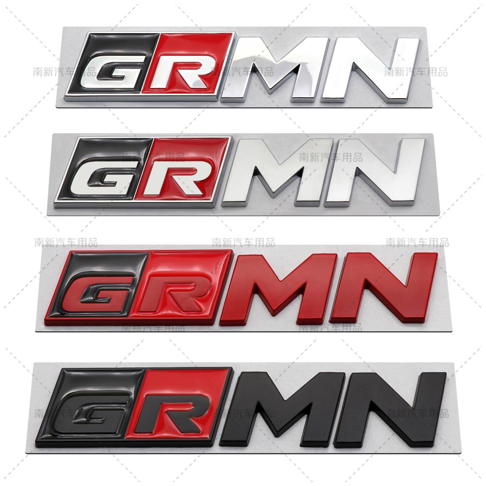 Car Sticker GR Sport Decal Front Hood Grille Emblem Badge for Toyota HV YARiS RZ RC RS Prius Lexus Harrier GRMN Logo Stickers