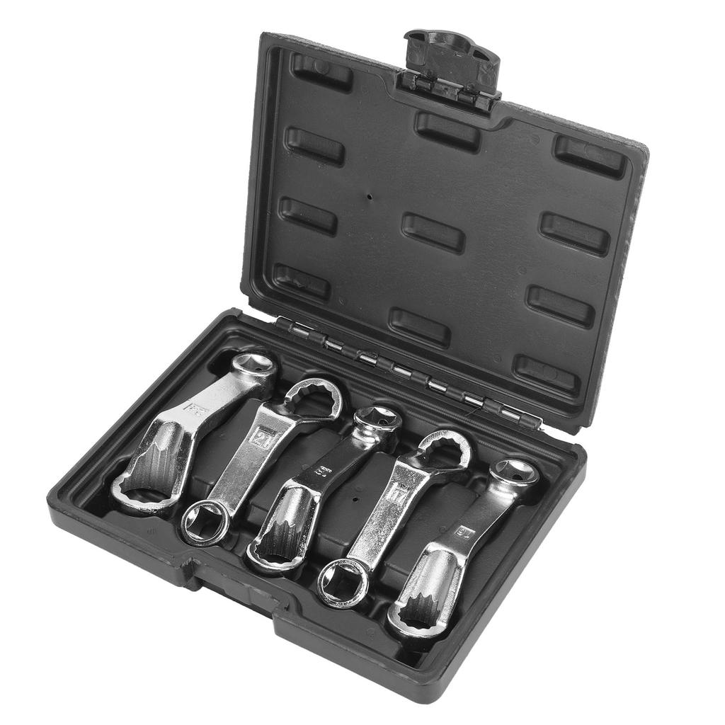 5pcs Engine Mount Socket Wrench Offset Rear Axle Camber Adjustment Wrench Replacement for Benz
