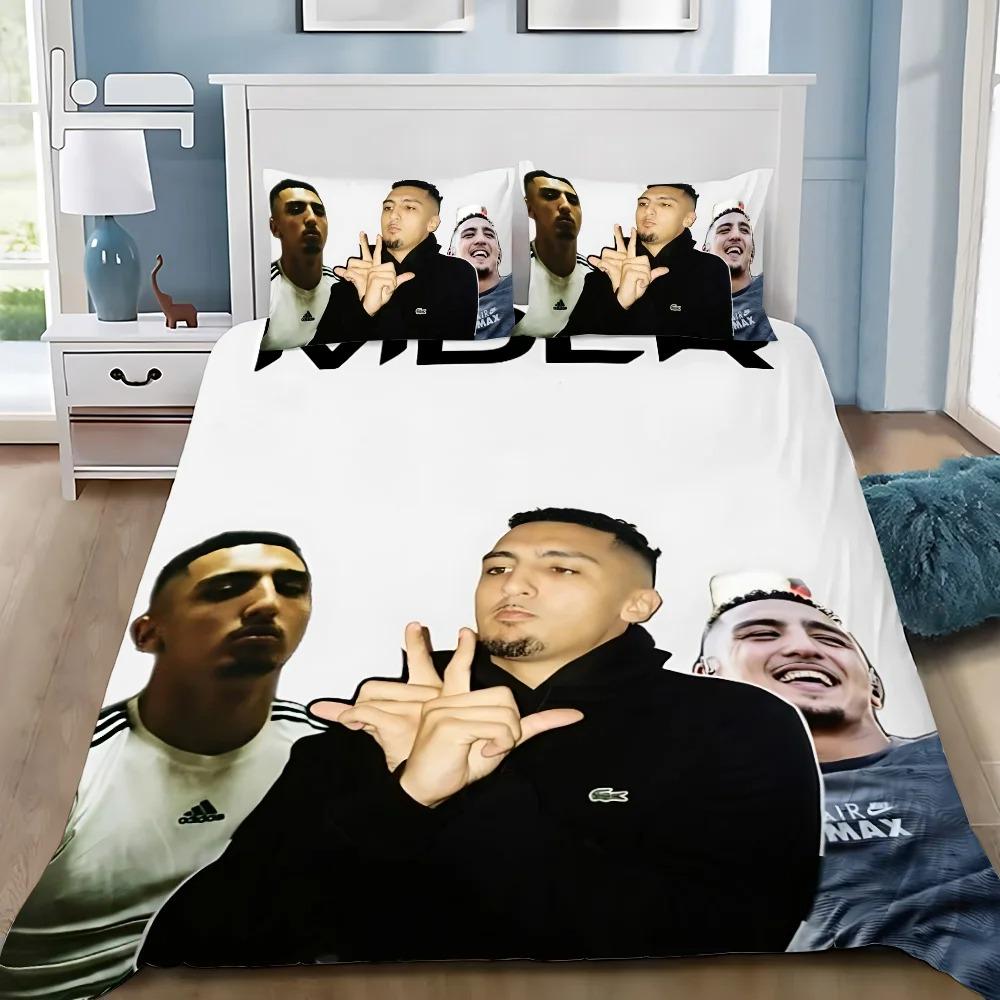 

Rapper M-Morad Bedding Set For Bedroom Soft Modern Bedspreads Comefortable Kids Duvet Cover Quilt Cover And Pillowcase 70x133cm 3pcs