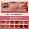 Long-lasting Liquid Lipstick, 6Pcs/Set – Matte Finish, Water-resistant & Sweat-proof for Everyday Wear