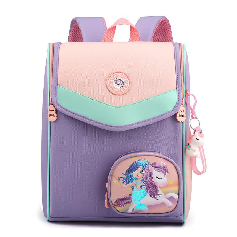 High Capacity Childrens Backpack Ergonomic Design Kindergarten And Elementary School