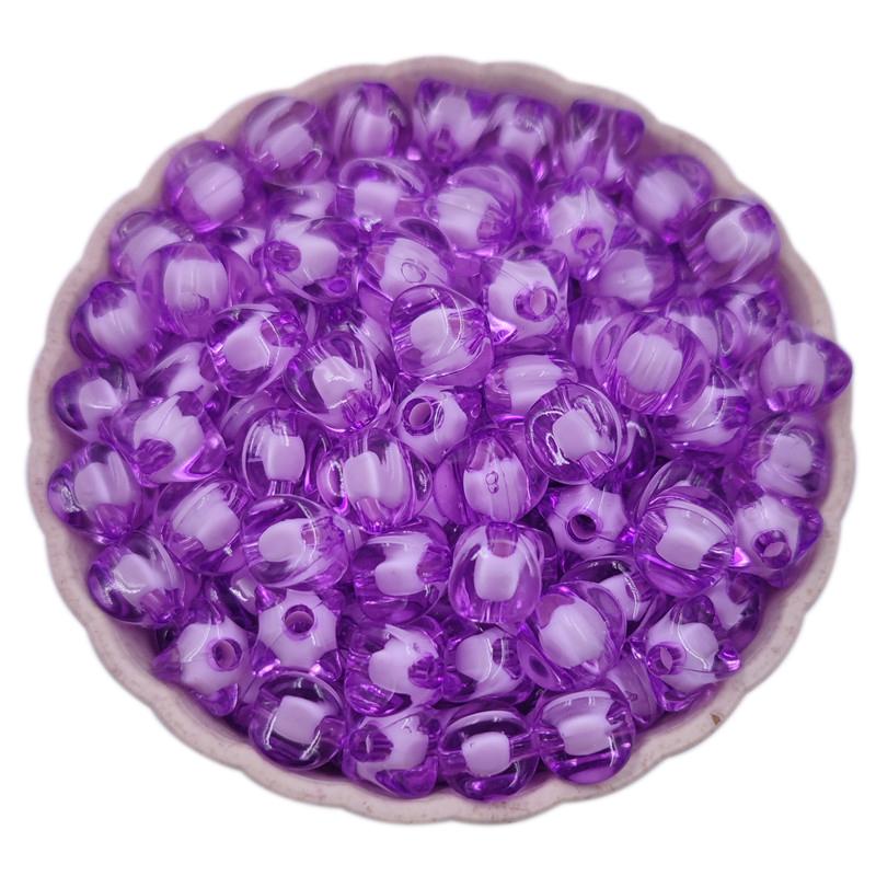 200 Perline Per Capelli Fai Da Te, Colori Misti Caramella, In Resina, Con Ago E Scatola, Per Bracciali, Collane E Acconciature, 8x5 Mm, Foro 3,8 Mm